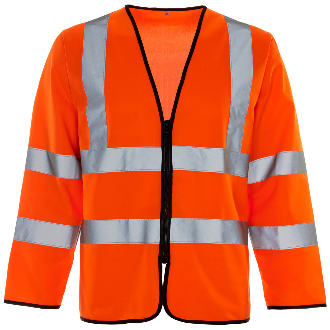 Supertouch 32681-7 Hi Vis Long Sleeved Vest - Zip