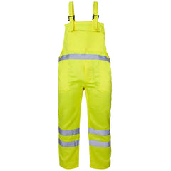Supertouch H51 Hi Vis Polycotton Bib Trousers