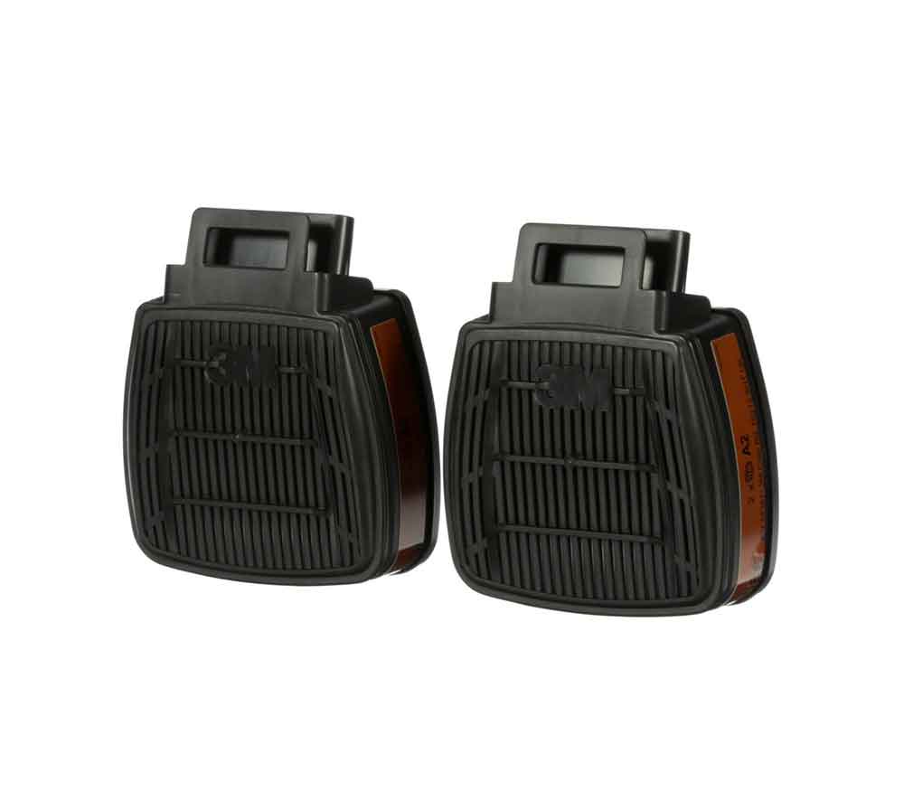 3M D8055 Secure Click A2 Filter Dual Flow PK 8