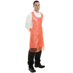Supertouch D49R PE Aprons - 50 Micron x 500