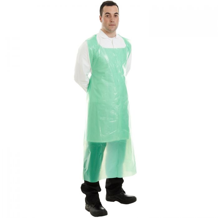Supertouch D49R PE Aprons - 50 Micron x 500