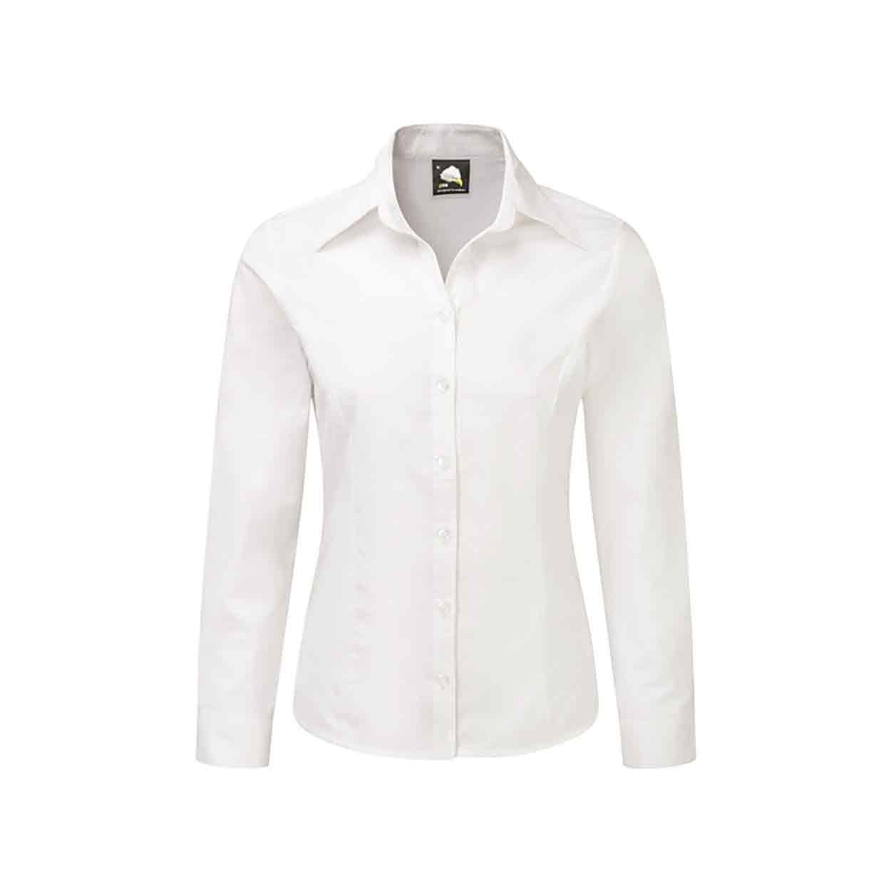 Orn 5560 JC2322 Ladies Essential Oxford L/S Blouse