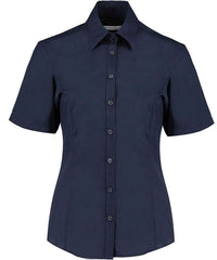 Kustom Kit K742F Business blouse short-sleeved (tailored fit)