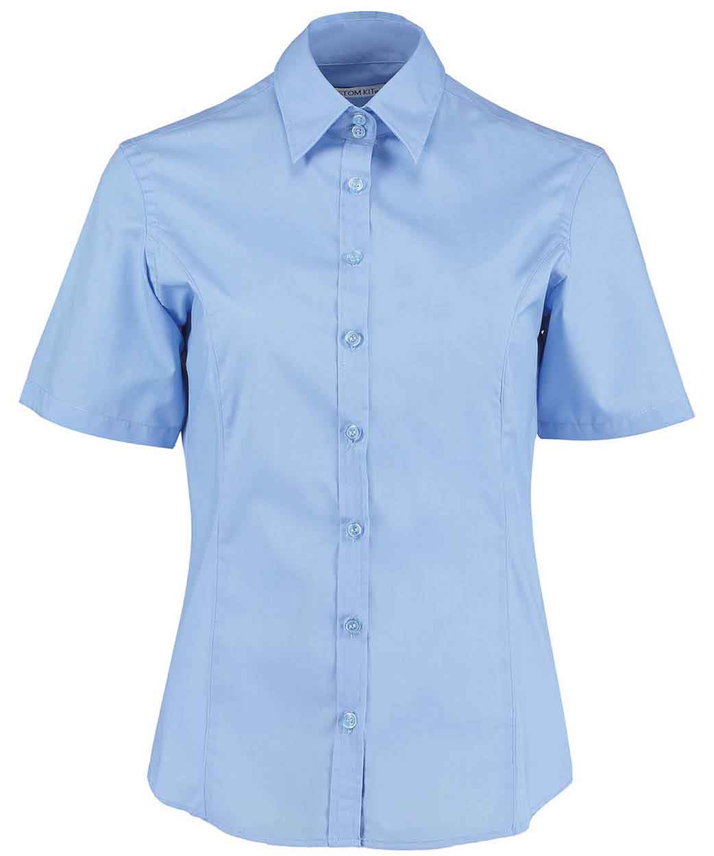 Kustom Kit K742F Business blouse short-sleeved (tailored fit)