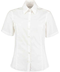 Kustom Kit K742F Business blouse short-sleeved (tailored fit)