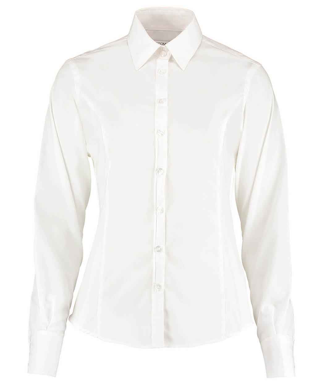Kustom Kit K743F Business blouse long-sleeved (tailored fit)