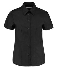 Kustom Kit K360 Ladies Short Sleeve Workwear Oxford Shirt