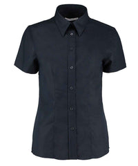 Kustom Kit K360 Ladies Short Sleeve Workwear Oxford Shirt