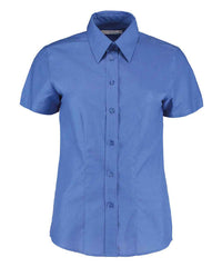 Kustom Kit K360 Ladies Short Sleeve Workwear Oxford Shirt