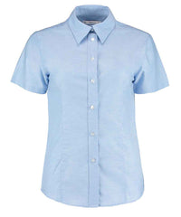 Kustom Kit K360 Ladies Short Sleeve Workwear Oxford Shirt