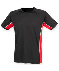 Finden & Hales LV240 Performance panel t-shirt