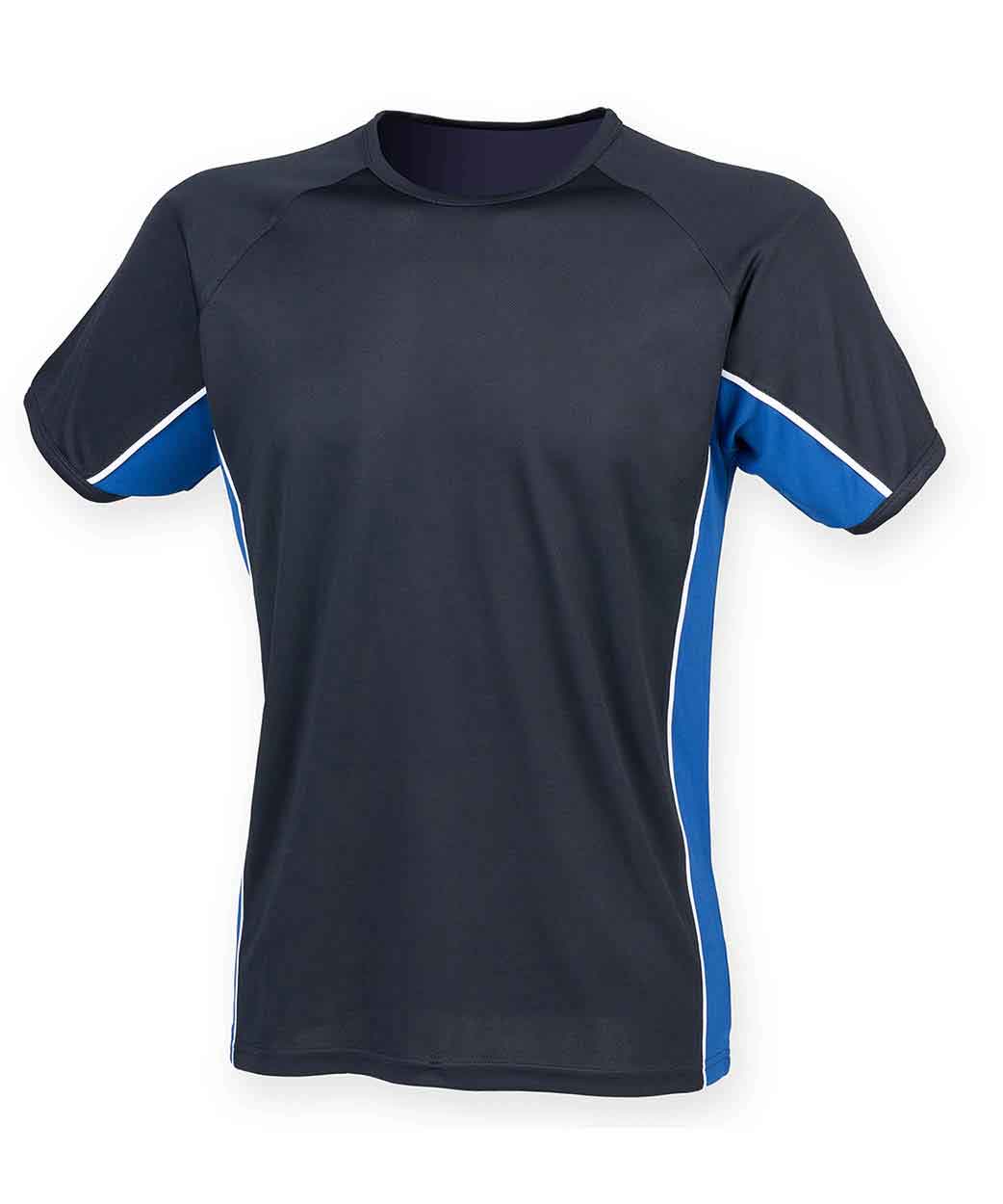 Finden & Hales LV240 Performance panel t-shirt