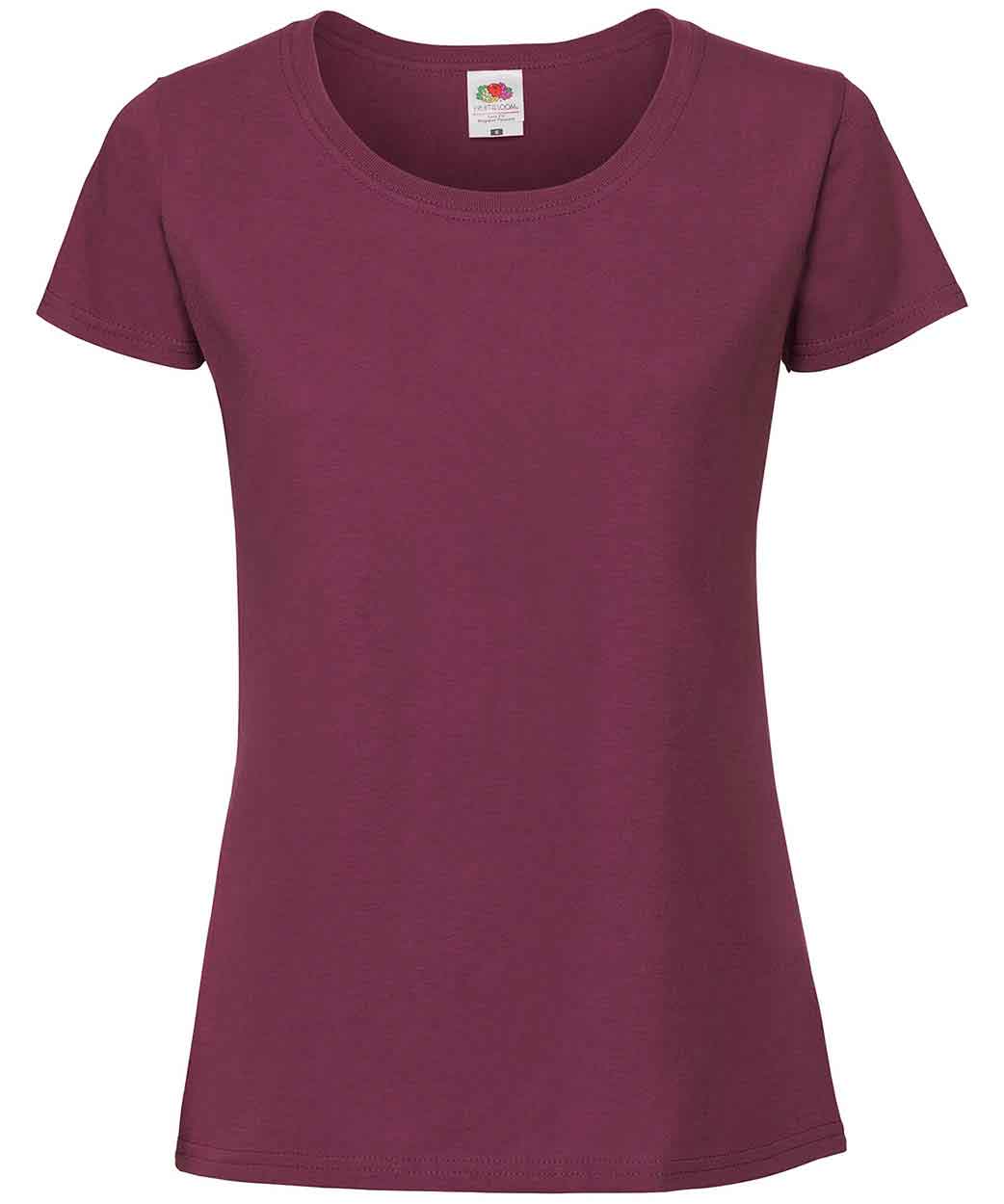 Fruit of the Loom SS424 Women's Iconic 195 ringspun premium t-shirt