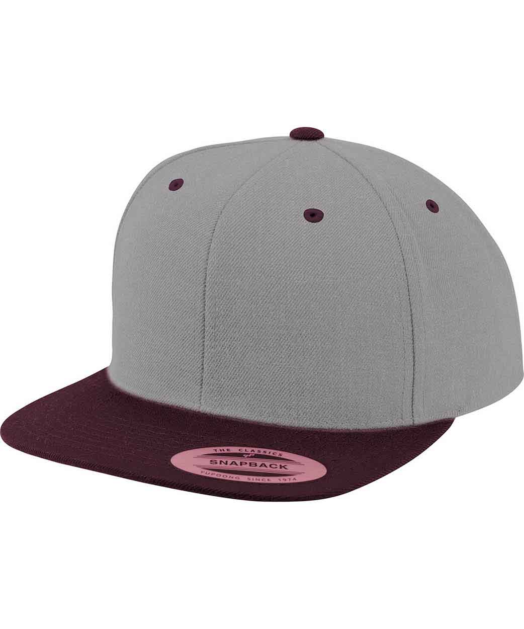 Flexfit by Yupoong 6089MT The classic snapback 2-tone