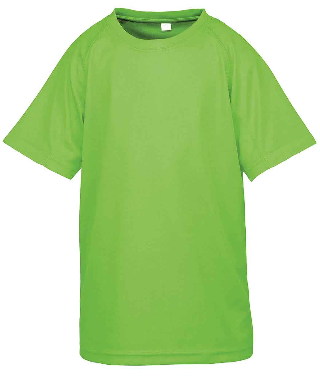 Spiro S287J Junior performance aircool tee