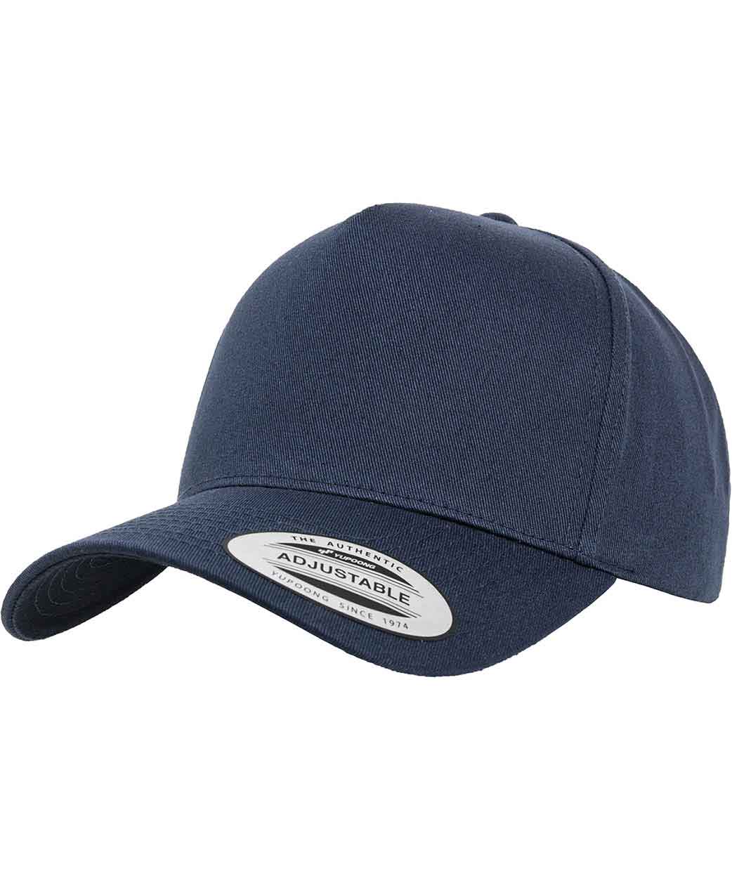 Flexfit by Yupoong 7707 5-panel curved classic snapback