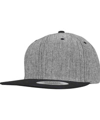 Flexfit by Yupoong 6089MS Melange solid snapback