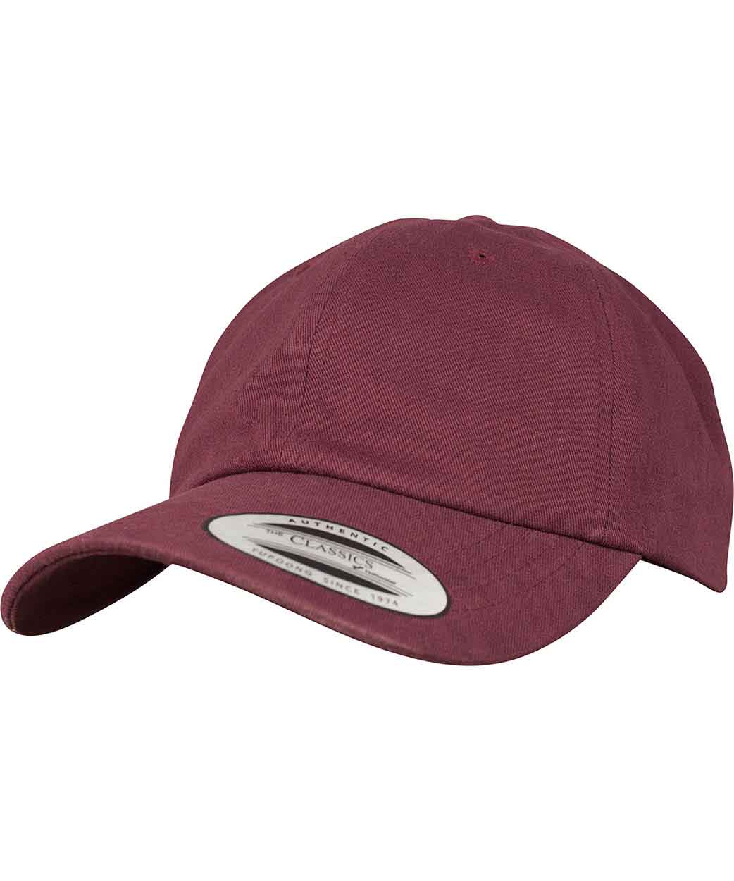 Flexfit by Yupoong 6245PT Peached cotton twill dad cap