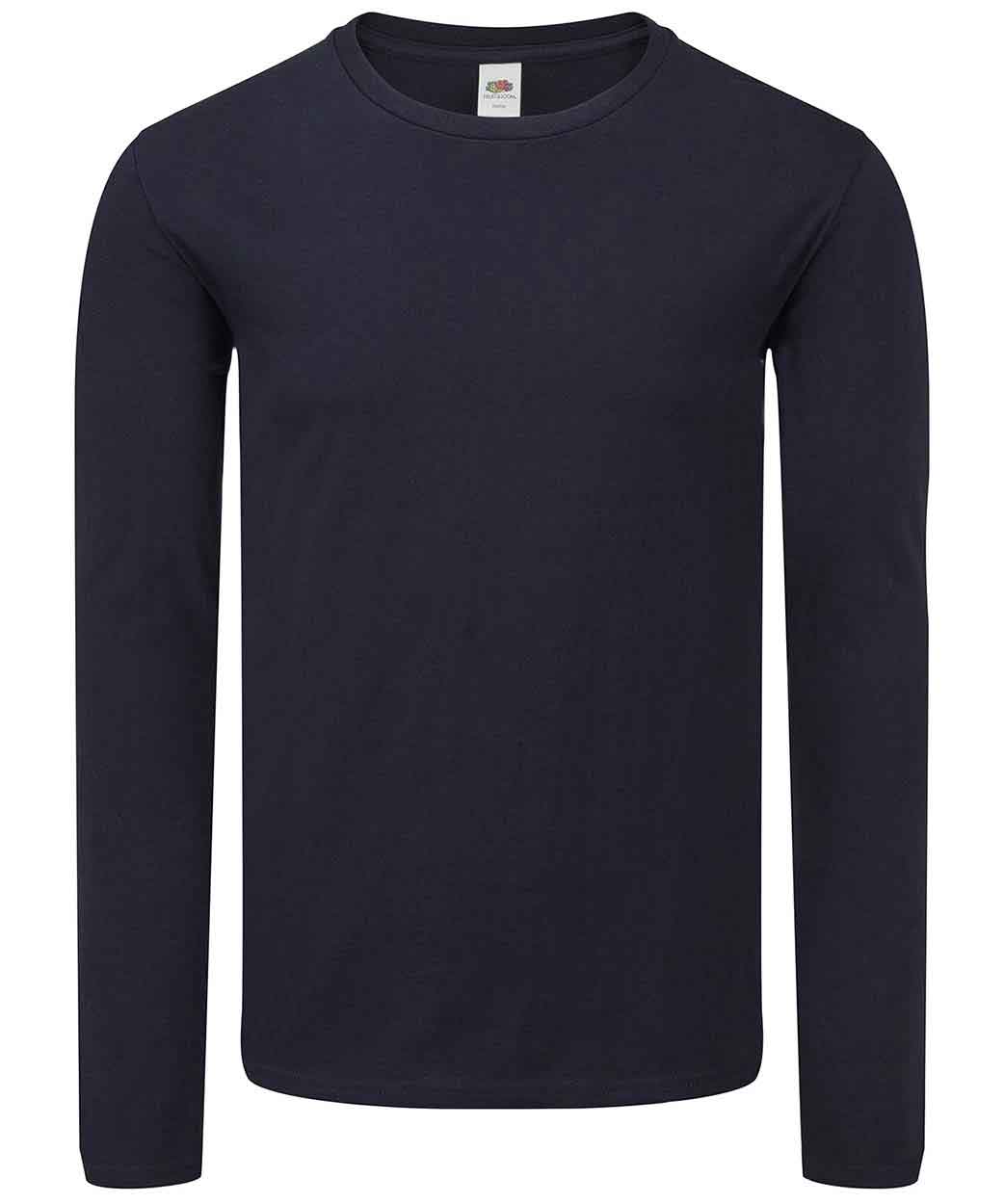 Fruit of the Loom SS433 Iconic 150 classic long sleeve T