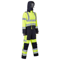 Leo Honeychurch EcoViz Women's Breathable 2-Part Coverall Yellow