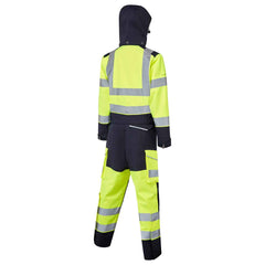 Leo Honeychurch EcoViz Women's Breathable 2-Part Coverall Yellow