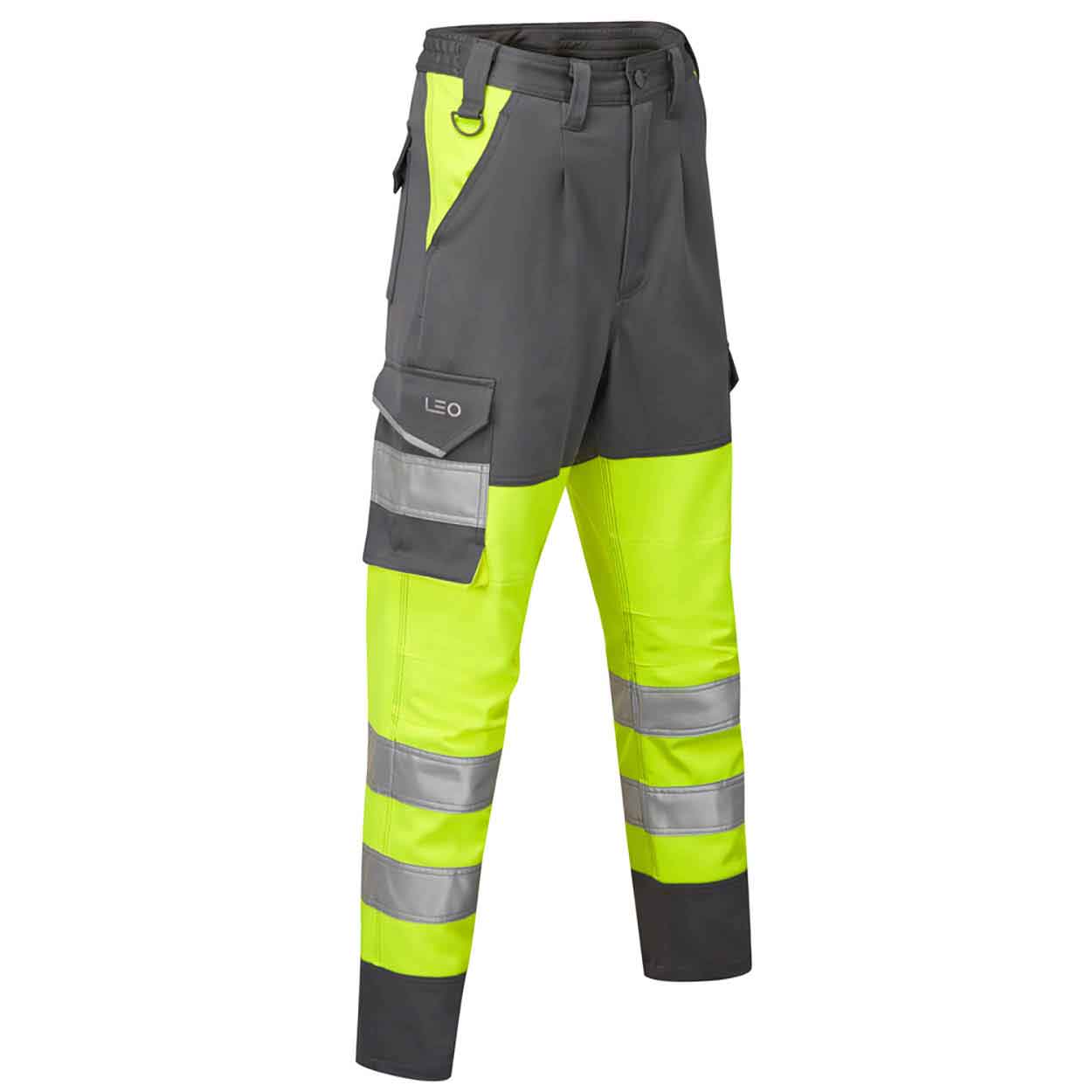 Leo Beckamoor EcoViz Women' Stretch Cargo Trouser Yellow