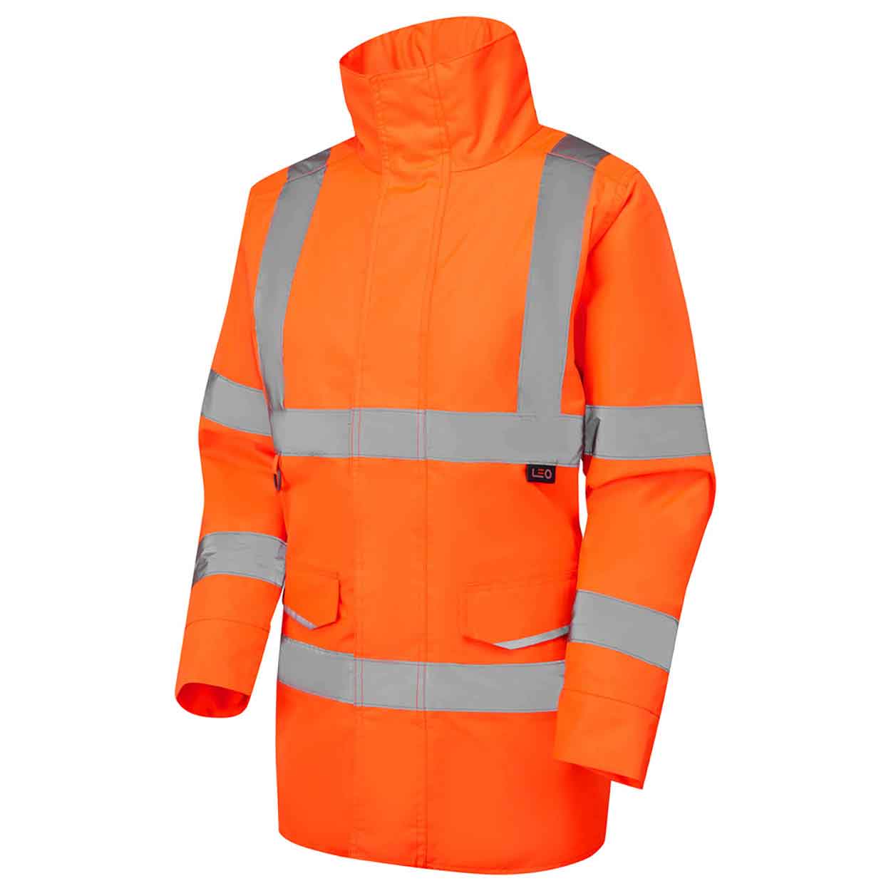 Leo Cheristow EcoViz 4K Women's Baffle Lined Anorak Orange