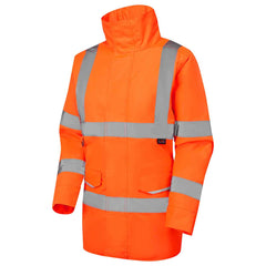 Leo Cheristow EcoViz 4K Women's Baffle Lined Anorak Orange