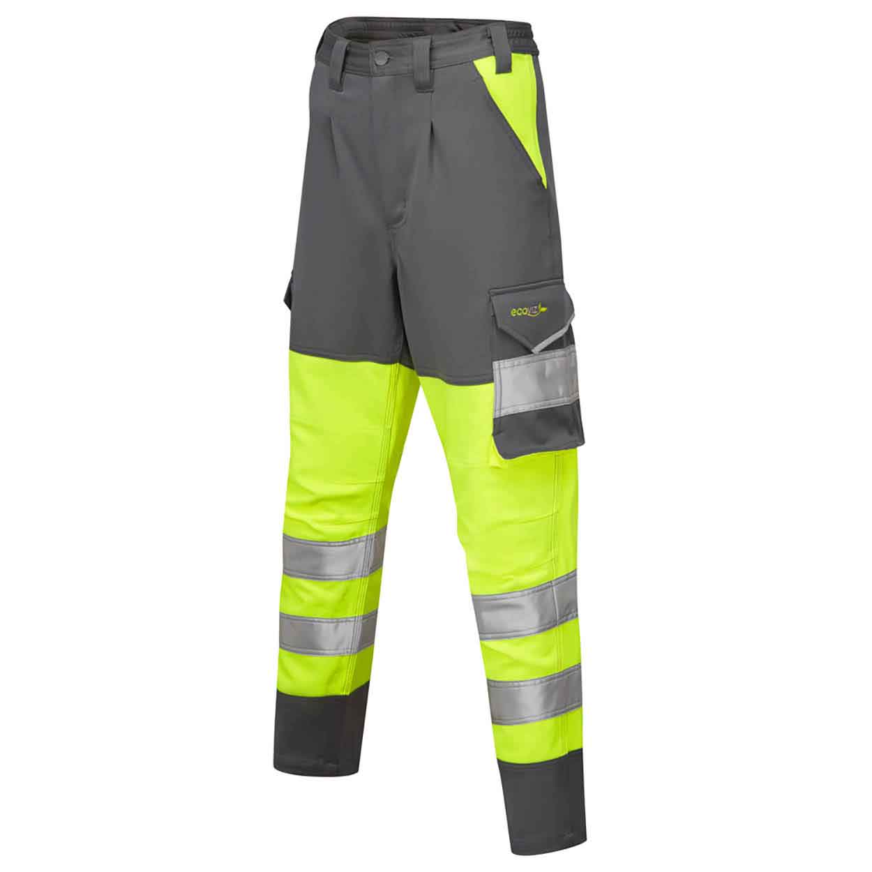 Leo Beckamoor EcoViz Women' Stretch Cargo Trouser Yellow