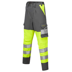 Leo Beckamoor EcoViz Women' Stretch Cargo Trouser Yellow
