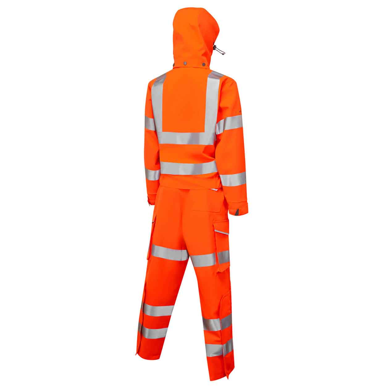 Leo Honeychurch EcoViz 10KX Performance+ Women's Breathable 2-Part Coverall Orange