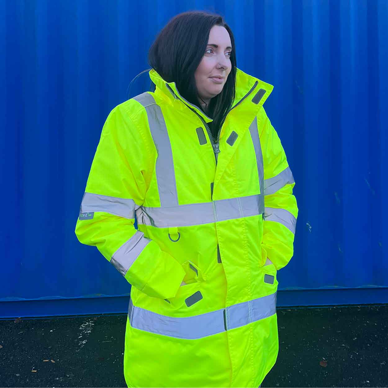 Leo Cheristow EcoViz 4K Women's Baffle Lined Anorak Yellow