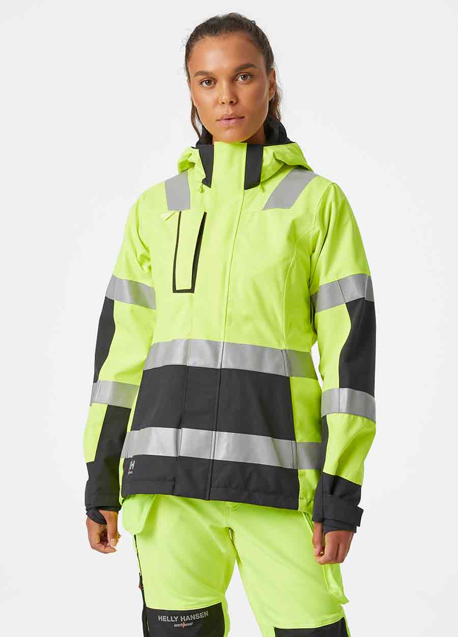 Helly Hansen 71294 Womens Luna Hi Vis Shell Jacket