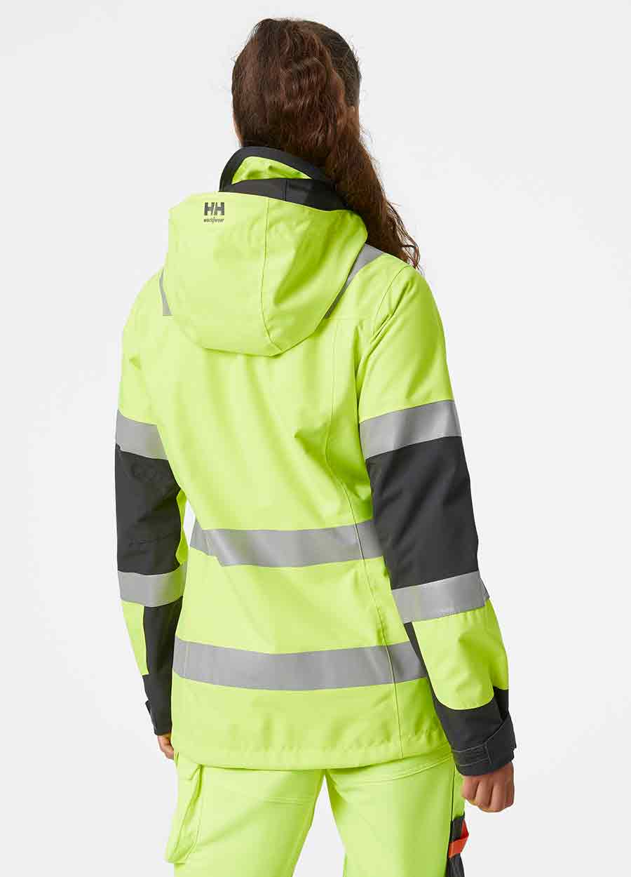 Helly Hansen 71294 Womens Luna Hi Vis Shell Jacket