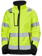 Helly Hansen 74098 Womens Luna Hi Vis Softshell Jacket