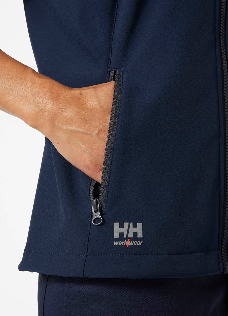 Helly Hansen Workwear 74242 Womens Manchester 2.0 Softshell Vest