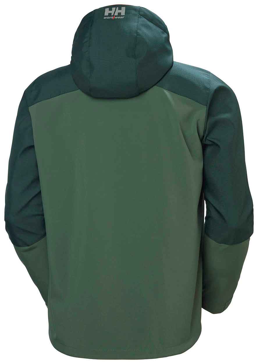 Helly Hansen Workwear 74290 Oxford Hooded Softshell Jacket