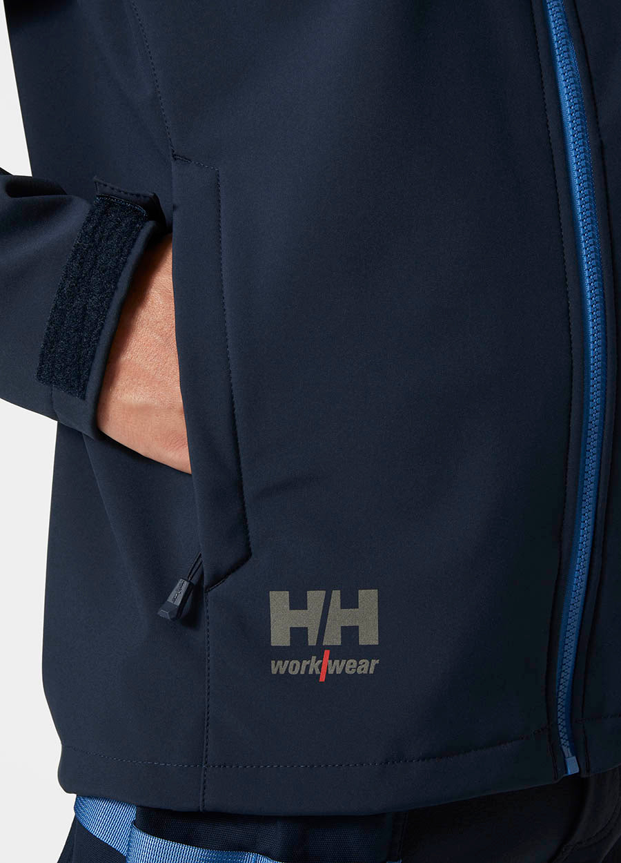 Helly Hansen Workwear 74290 Oxford Hooded Softshell Jacket