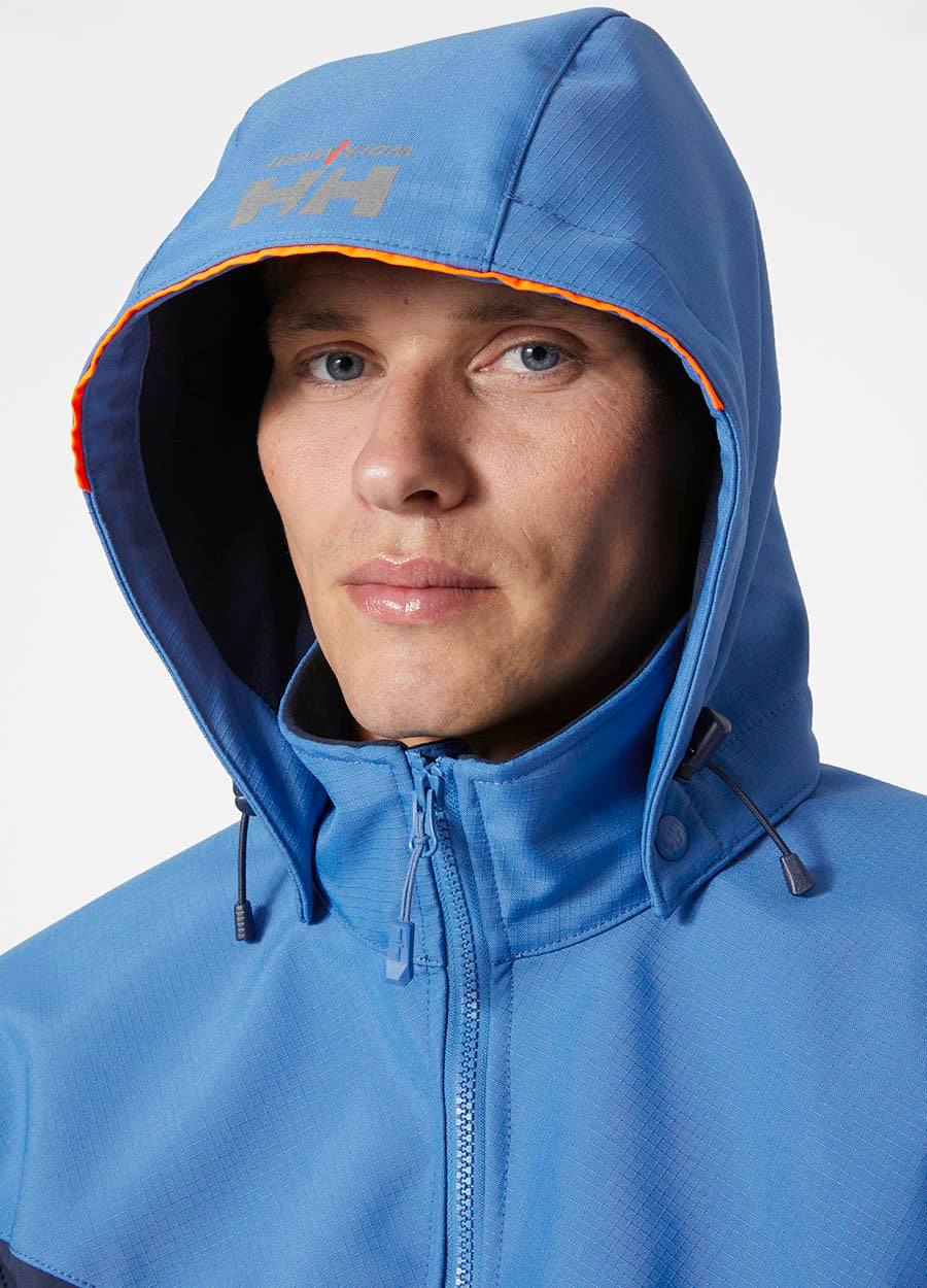 Helly Hansen Workwear 74290 Oxford Hooded Softshell Jacket