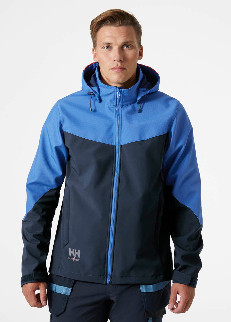 Helly Hansen Workwear 74290 Oxford Hooded Softshell Jacket