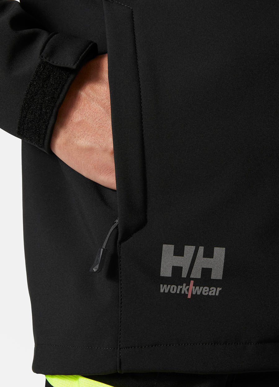 Helly Hansen Workwear 74290 Oxford Hooded Softshell Jacket