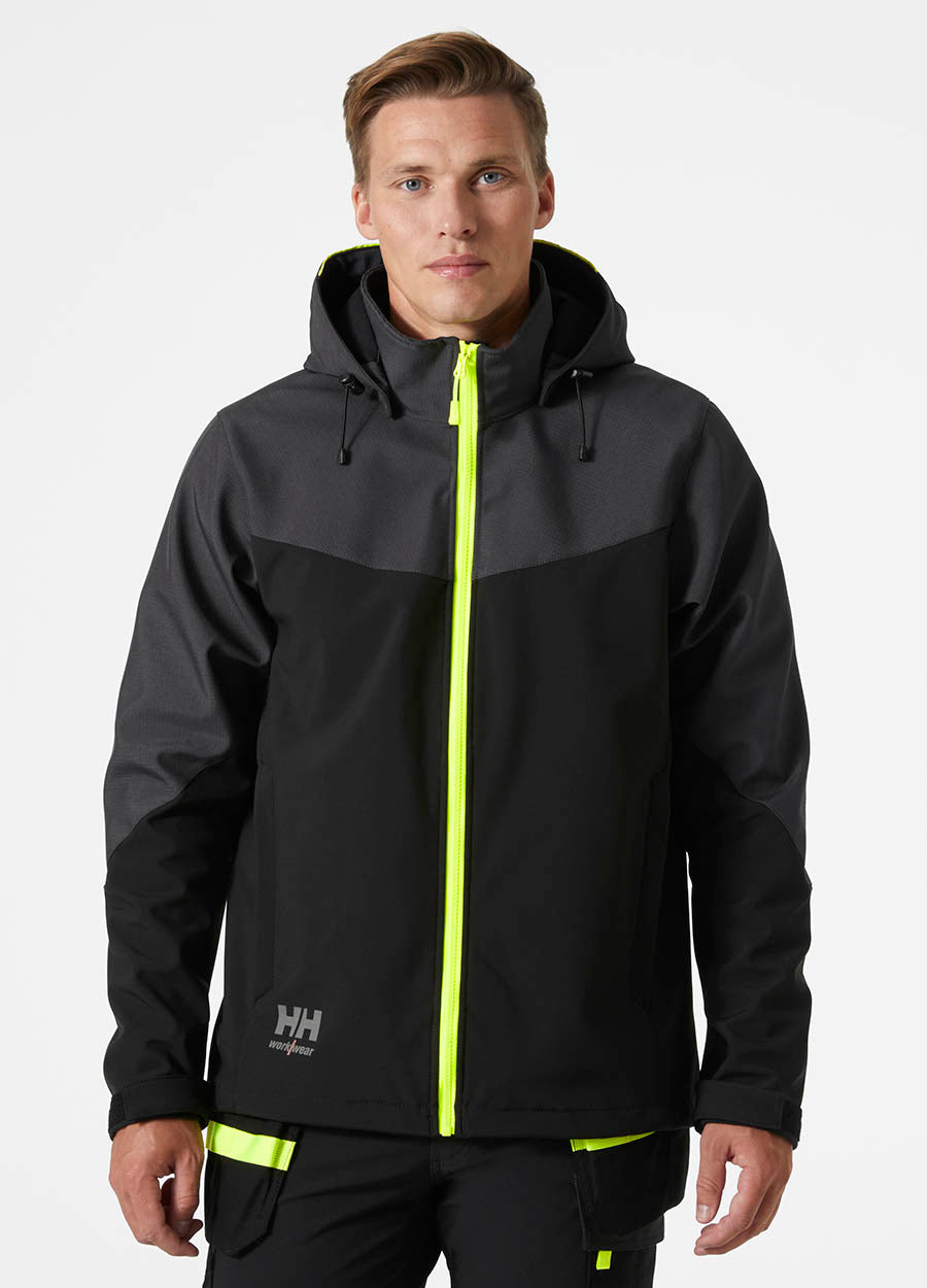 Helly Hansen Workwear 74290 Oxford Hooded Softshell Jacket