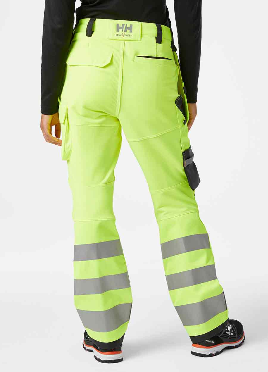 Helly Hansen 77498 Womens Luna Hi Vis Construction Trouser Cl 2