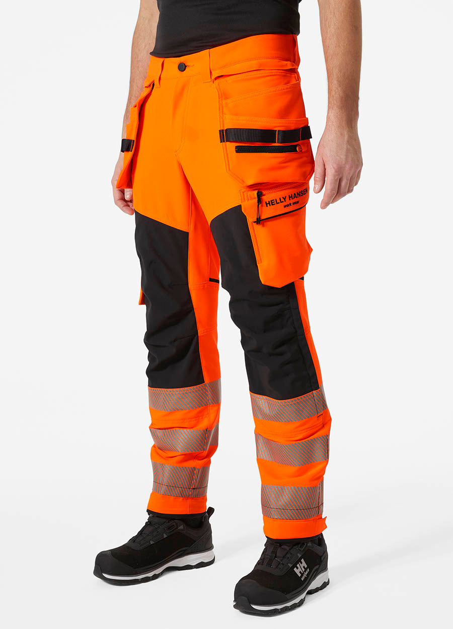 Helly Hansen Workwear 77499 Icu Brz Construction Pant Class 2