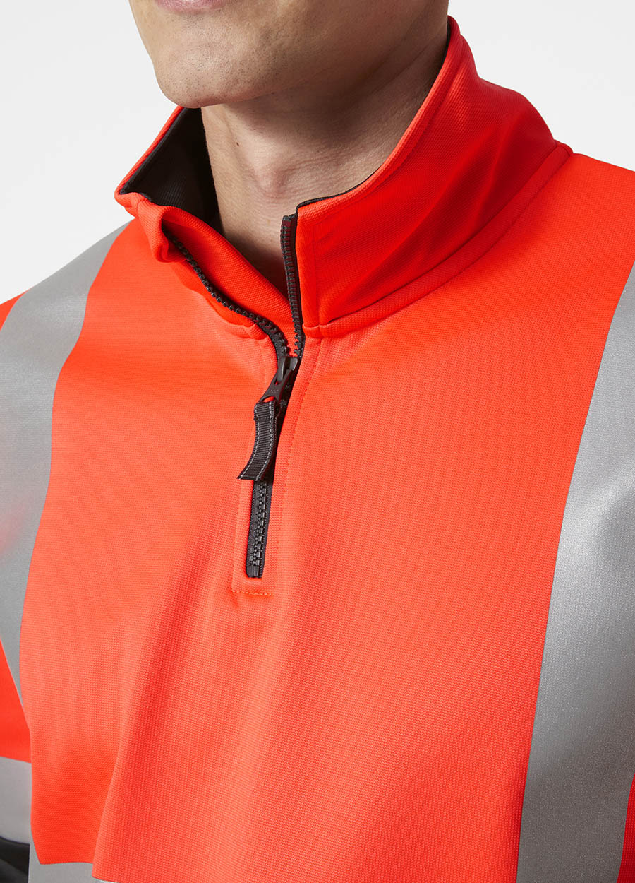 Helly Hansen Workwear 79257 Addvis Half Zip Sweatshirt Class 1