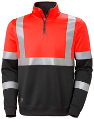 Helly Hansen Workwear 79257 Addvis Half Zip Sweatshirt Class 1