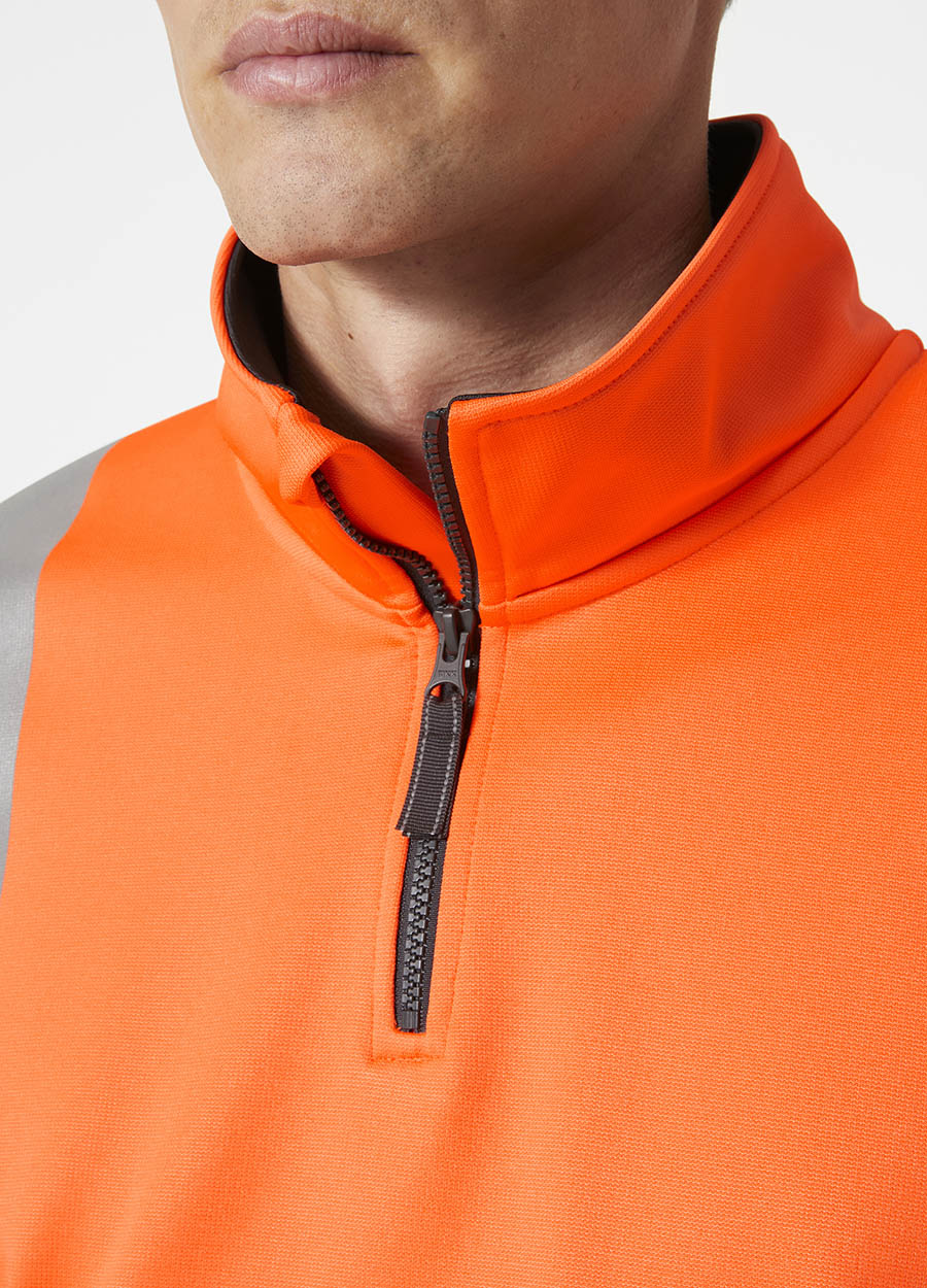 Helly Hansen Workwear 79257 Addvis Half Zip Sweatshirt Class 1
