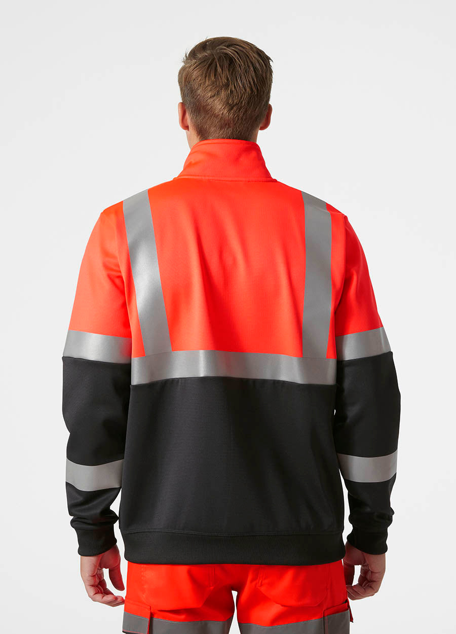 Helly Hansen Workwear 79258 Addvis Zip Sweatshirt Class 1