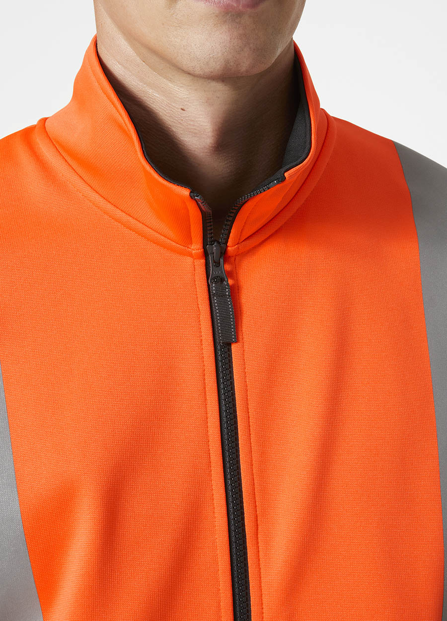 Helly Hansen Workwear 79258 Addvis Zip Sweatshirt Class 1