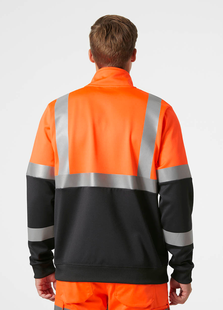 Helly Hansen Workwear 79258 Addvis Zip Sweatshirt Class 1